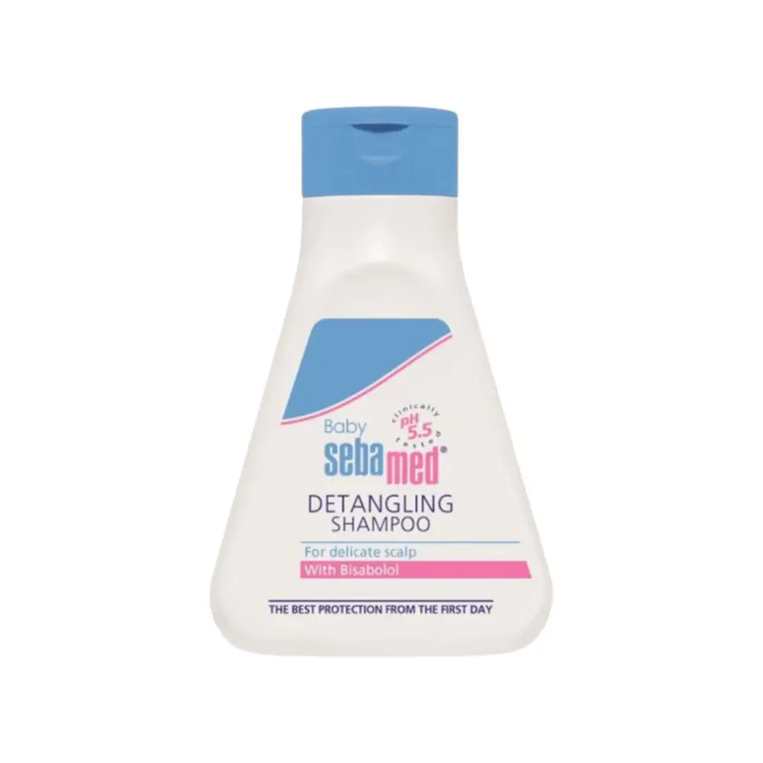 Sebamed Baby Detangling Shampoo 150ml gentle scalp care with soothing Bisabolol for soft hair