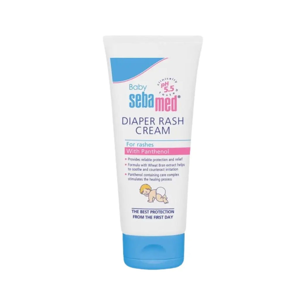 Sebamed Baby Diaper Rash Cream with Panthenol 100ml – Gentle Care for Delicate Skin
