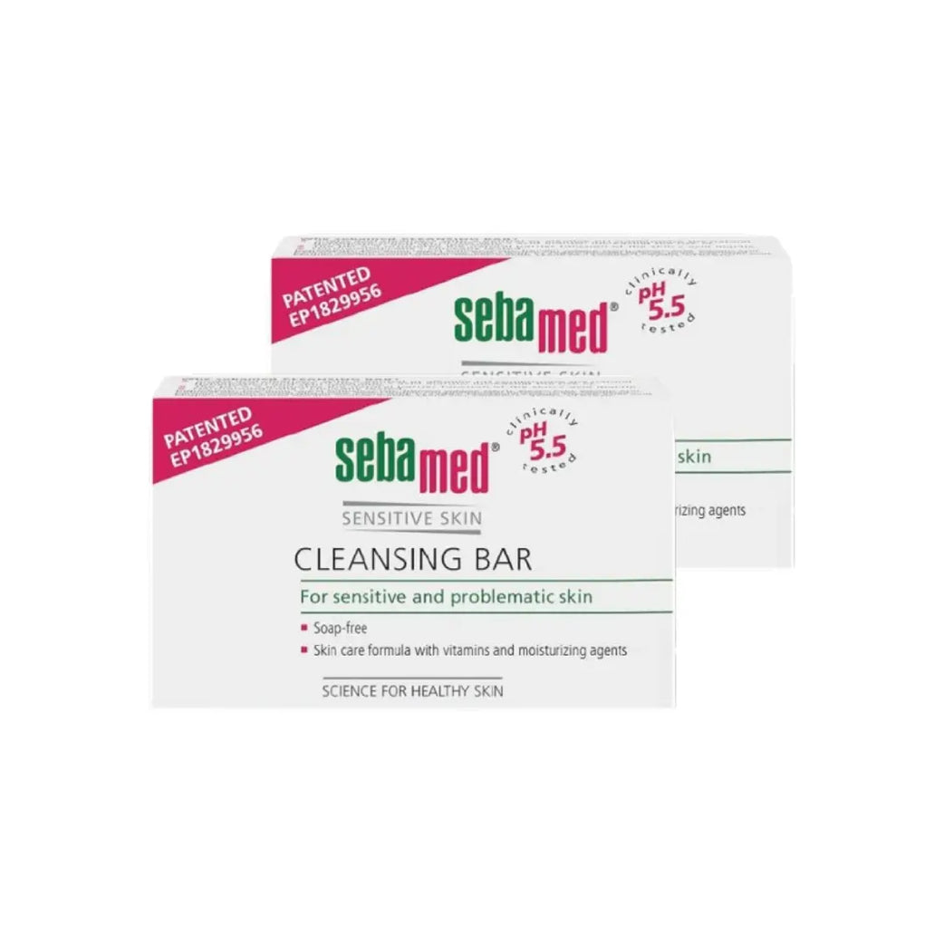 Sebamed Sensitive Skin Cleansing Bar gentle soap-free for sensitive and delicate skin