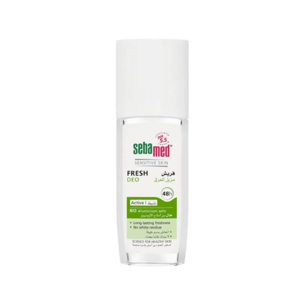 Sebamed Sensitive Skin Fresh Deo Active 75ml – Gentle Long-Lasting Odor Protection Spray