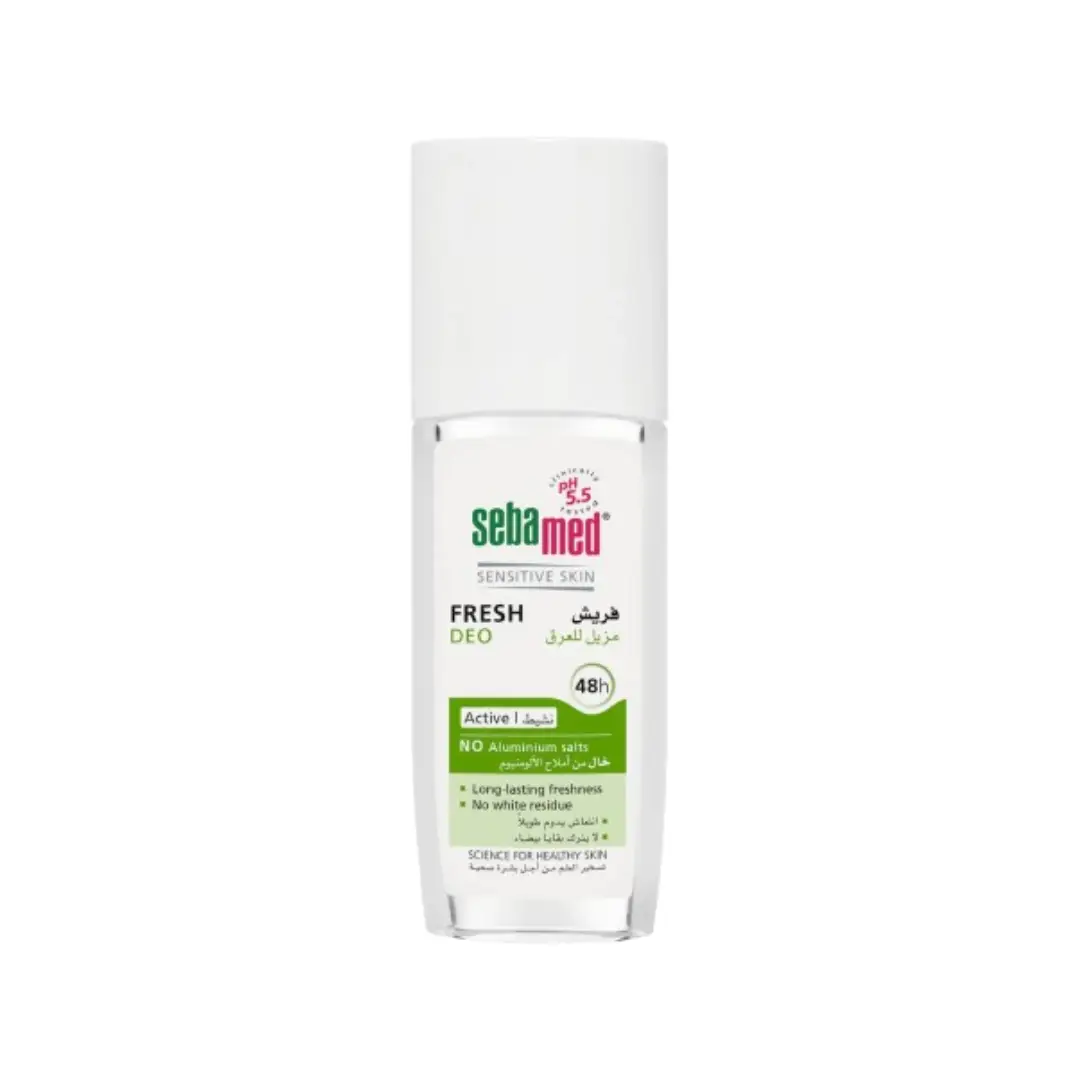 Sebamed Sensitive Skin Fresh Deo Active 75ml – Gentle Long-Lasting Odor Protection Spray