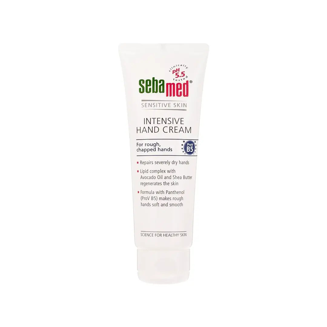 Sebamed Sensitive Skin Intensive Hand Cream 75ml – Hydrating & Nourishing Hand Cream for Dry Skin