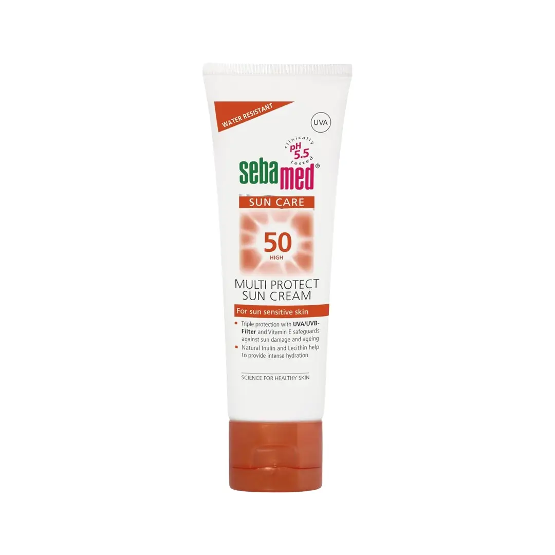 Sebamed Sun Care SPF50+ Very High Multi Protect Sun Cream 75ml – UVA & UVB Protection