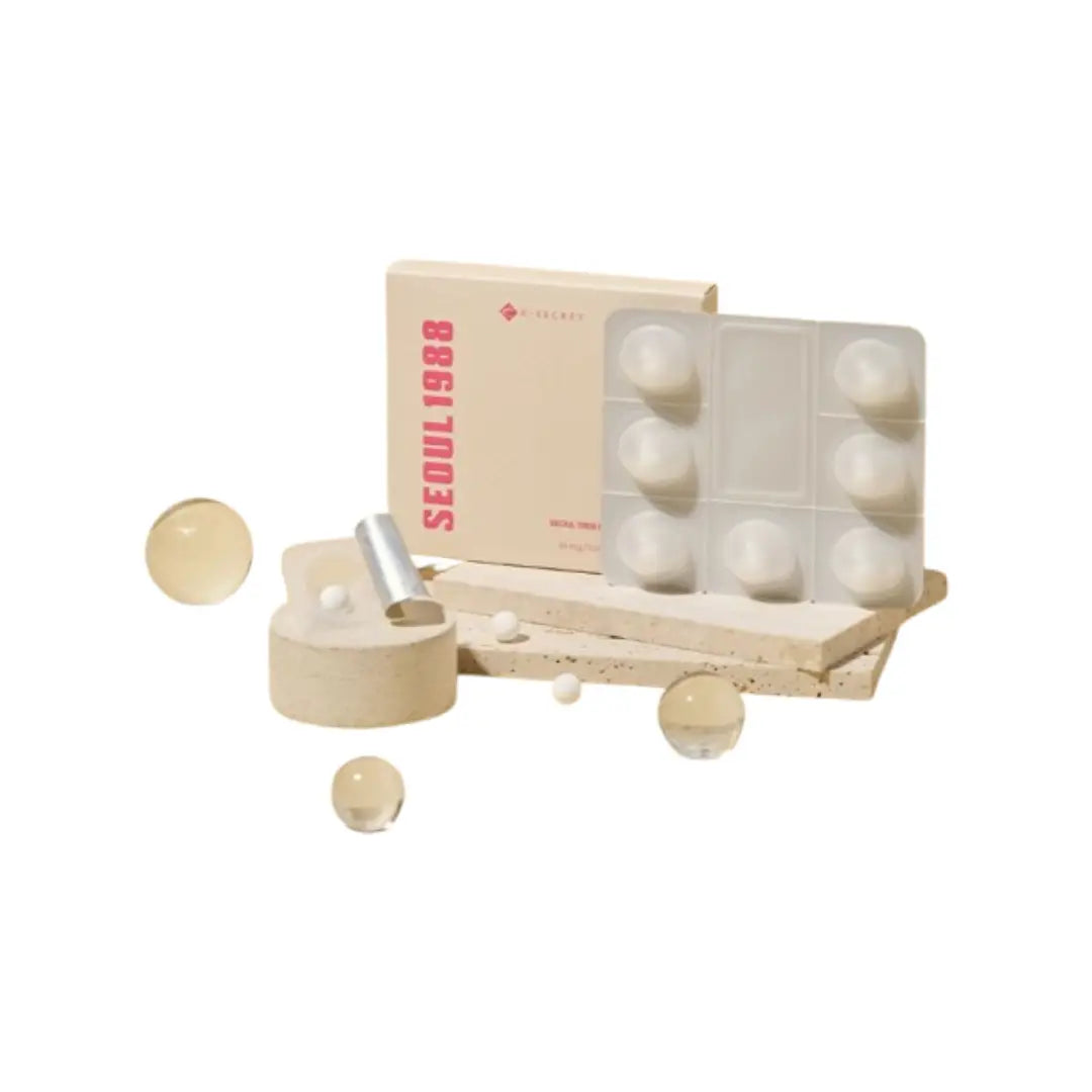 K - Secret Seoul 1988 Boosting Ball Collagen 100% 35MG Cap 7s