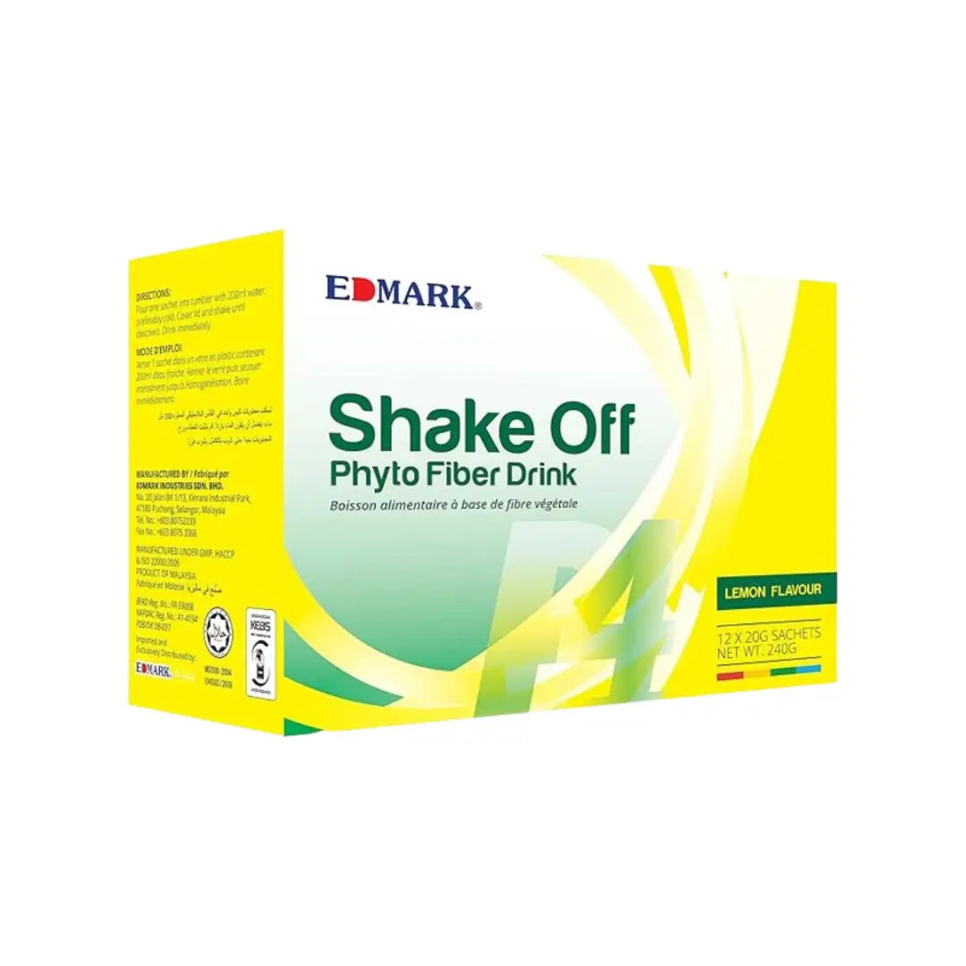 Shake Off Phyto Fiber Drink Lemon Sachet 12s