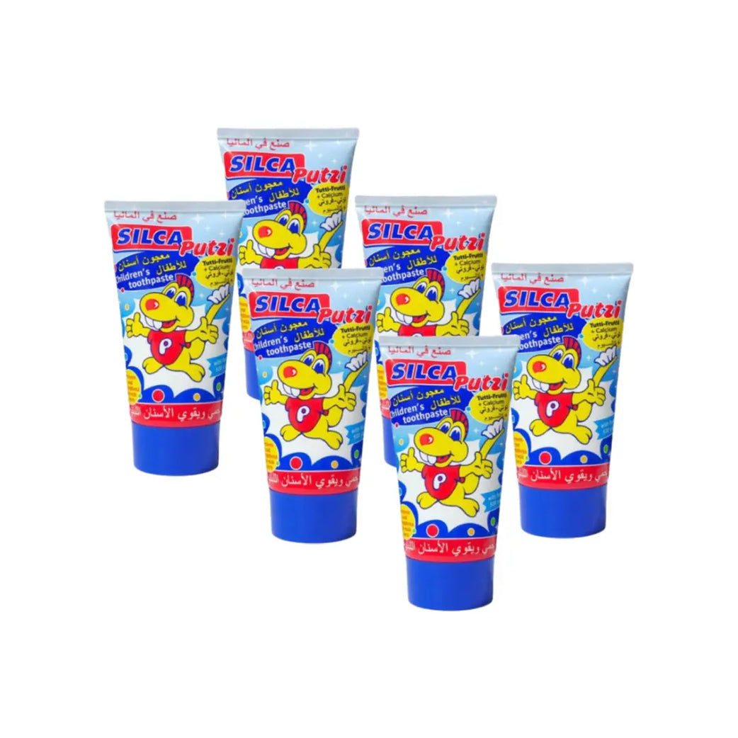 Silca Putzi Children's Tutti Fruti+Calcium T/P 50ml 6s