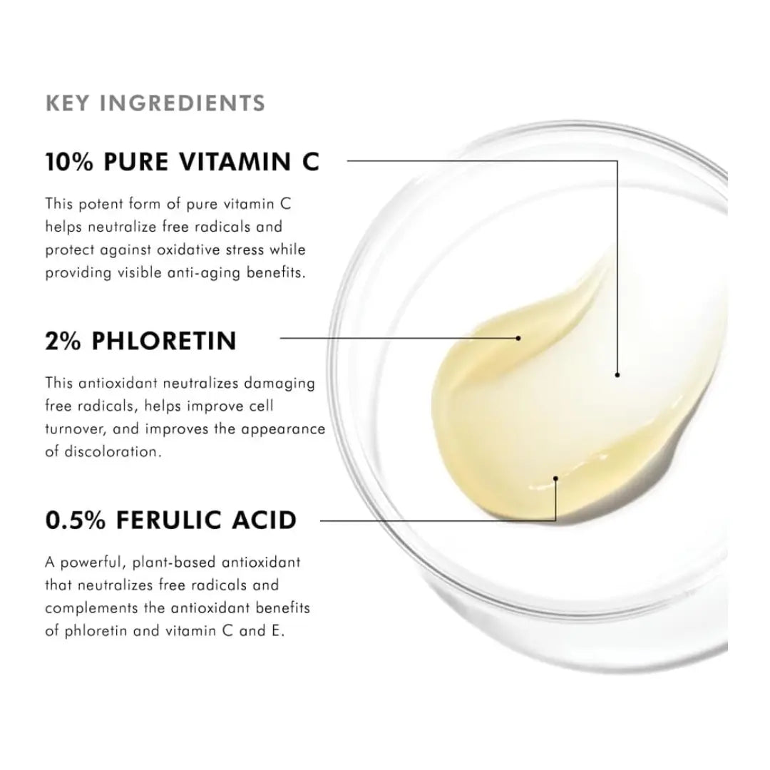 SkinCeuticals Phloretin CF Serum 30ml – 10% Vitamin C Antioxidant Face Serum