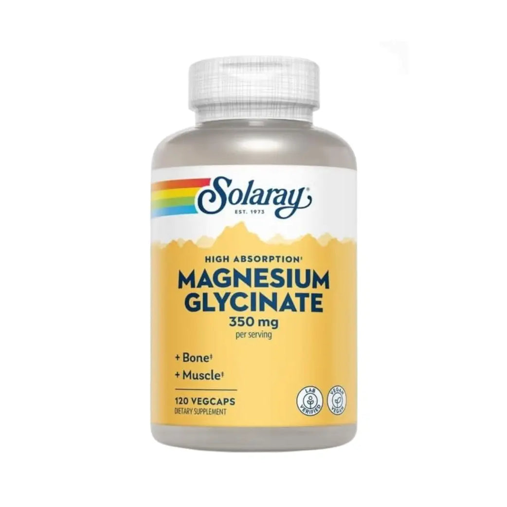 Solaray Magnesium Glycinate 350MG Cap 120s