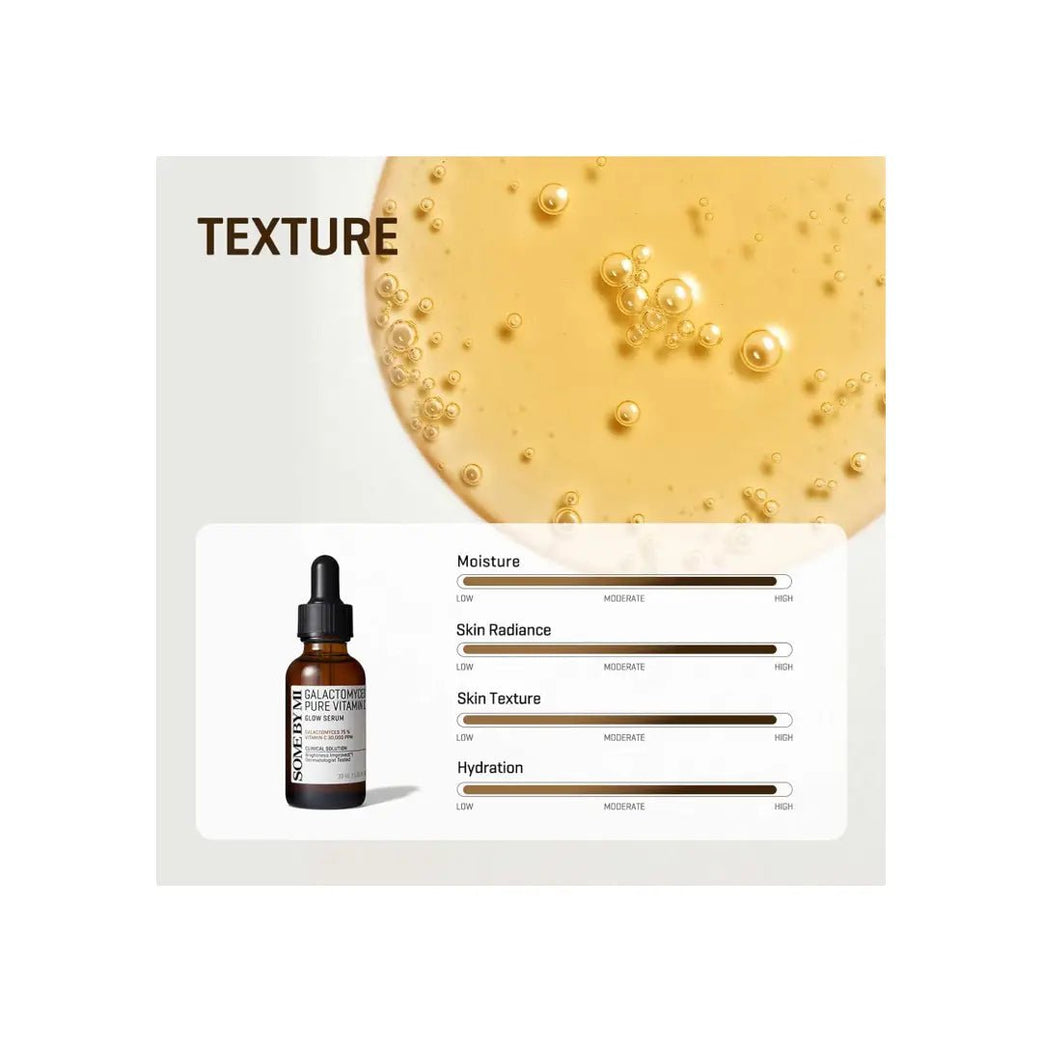 Some By Mi Galactomyces Pure Vitamin C Glow Serum 30ml brightening and radiance boosting skincare serum