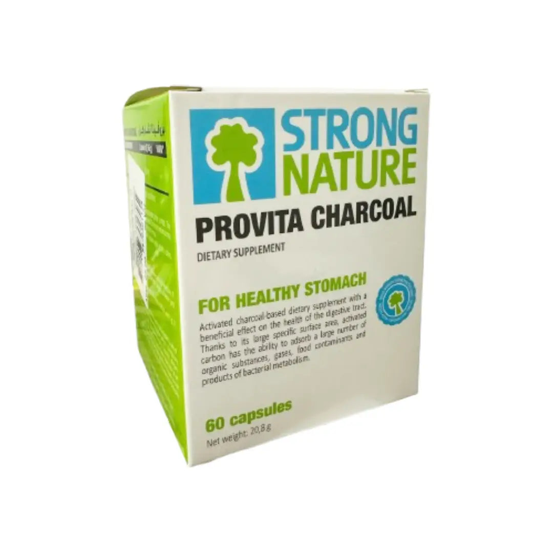 Strong Nature Provita Charcoal 250MG Capsule 60s