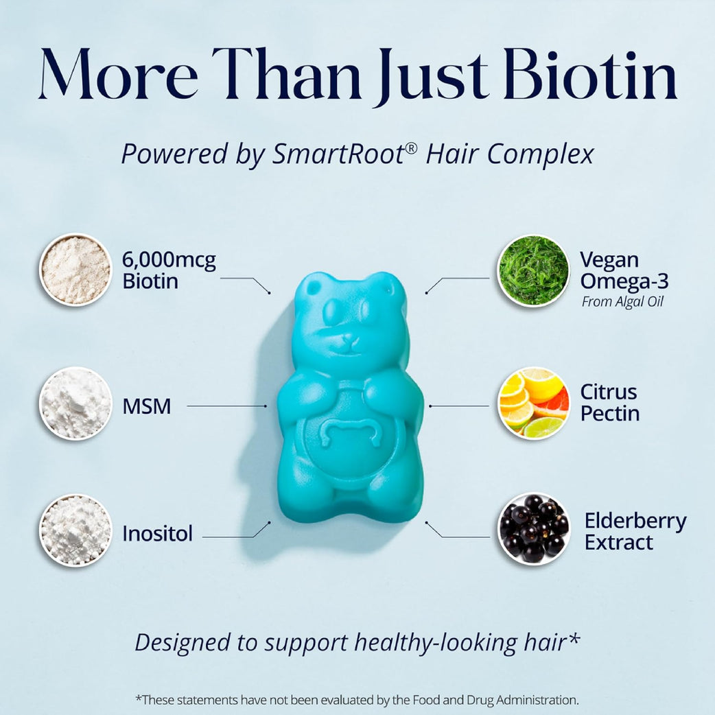 Sugarbear Hair Vitamin Gummies 62s