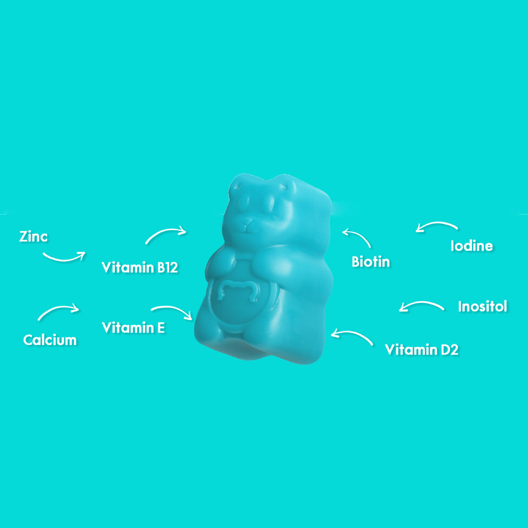 Sugarbear Hair Vitamin Gummies 62s