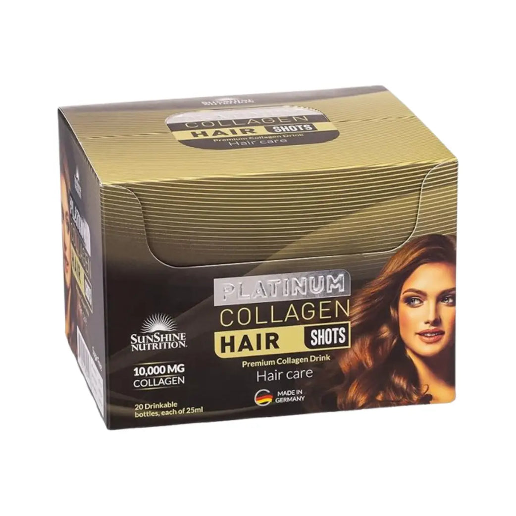 Sunshine Nutrition Platinum Collagen Hair Shots 25ML
