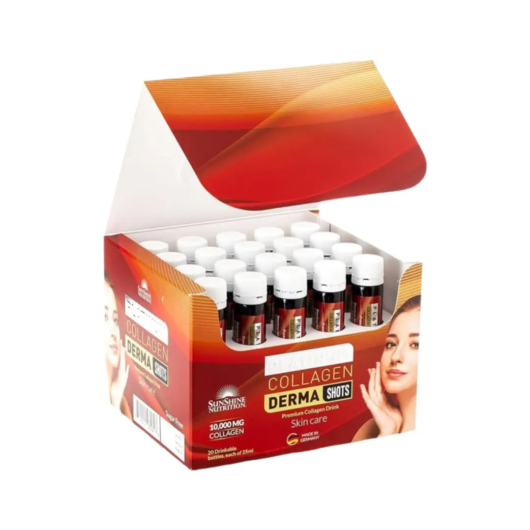 Sunshine Nutrition Platinum Collagen Derma 25ML Shot 20s