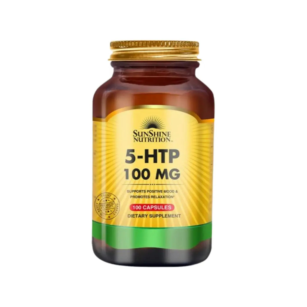 Sunshine Nutrition 5-HTP 100mg Capsules 100