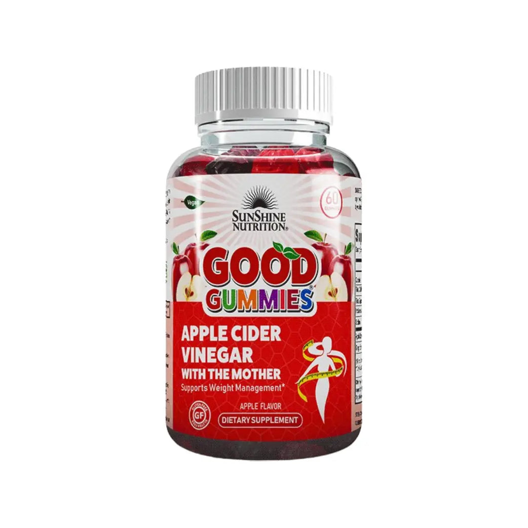 Sunshine Nutrition Apple Cider Vinegar Good Gummies 60s