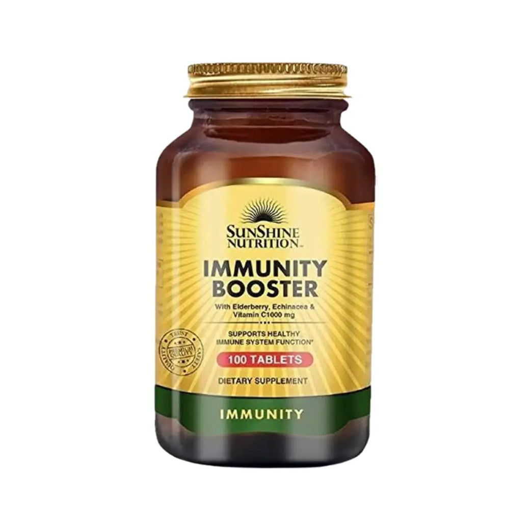 Sunshine Nutrition Immune Support Tablets 100s – Vitamin C Zinc Selenium Daily Supplement