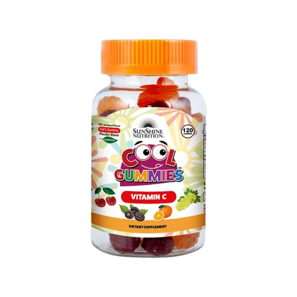 حلوى جيلاتينية باردة بفيتامين د3 من صن شاين نيوتريشن، 120 قطعة