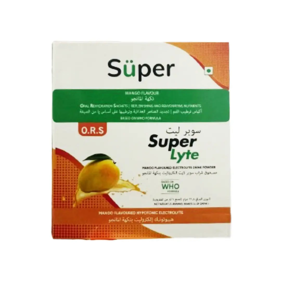 Super Lyte Ors 21.8G Mango Flavour Sachet 10s