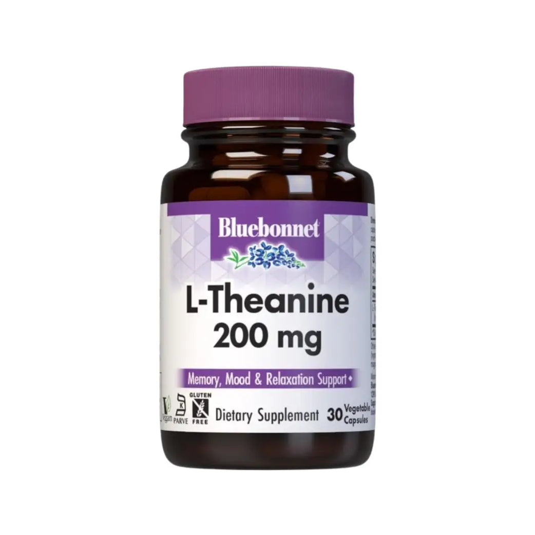 BlueBonnet L-Theanine 200MG Cap 30s