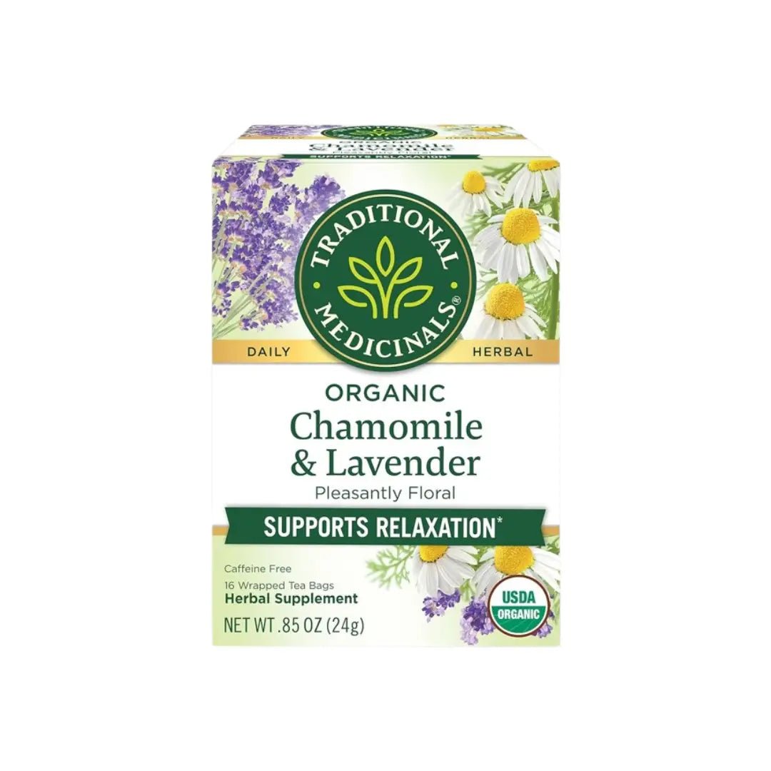 Traditional Medicinals Organic Chamomile & Lavender Tea 16s