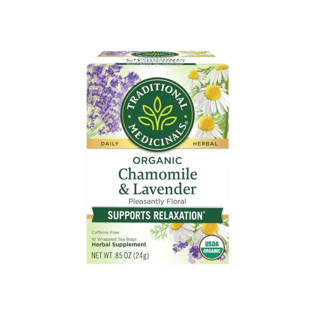 Traditional Medicinals Organic Chamomile & Lavender Tea 16s