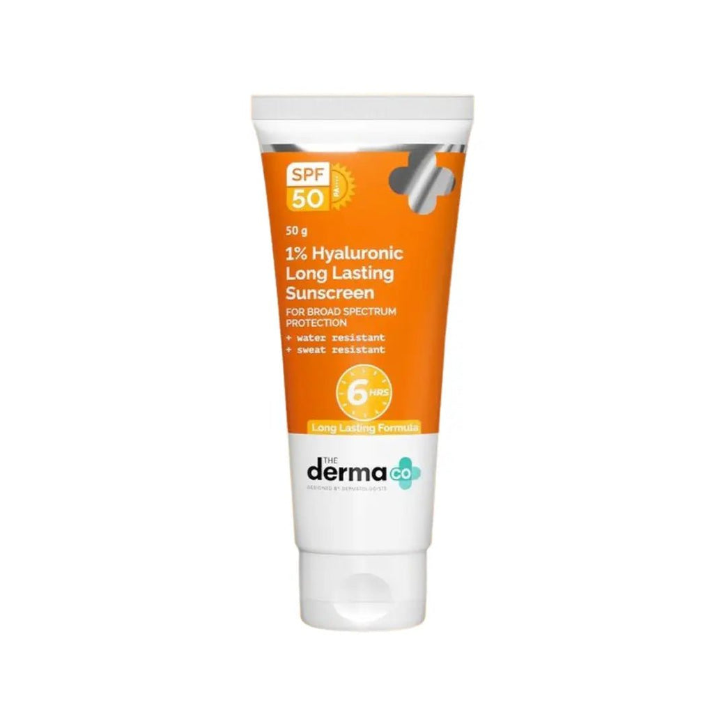 The Derma Co 1% Hyaluronic Long Lasting Sunscreen SPF50 50g