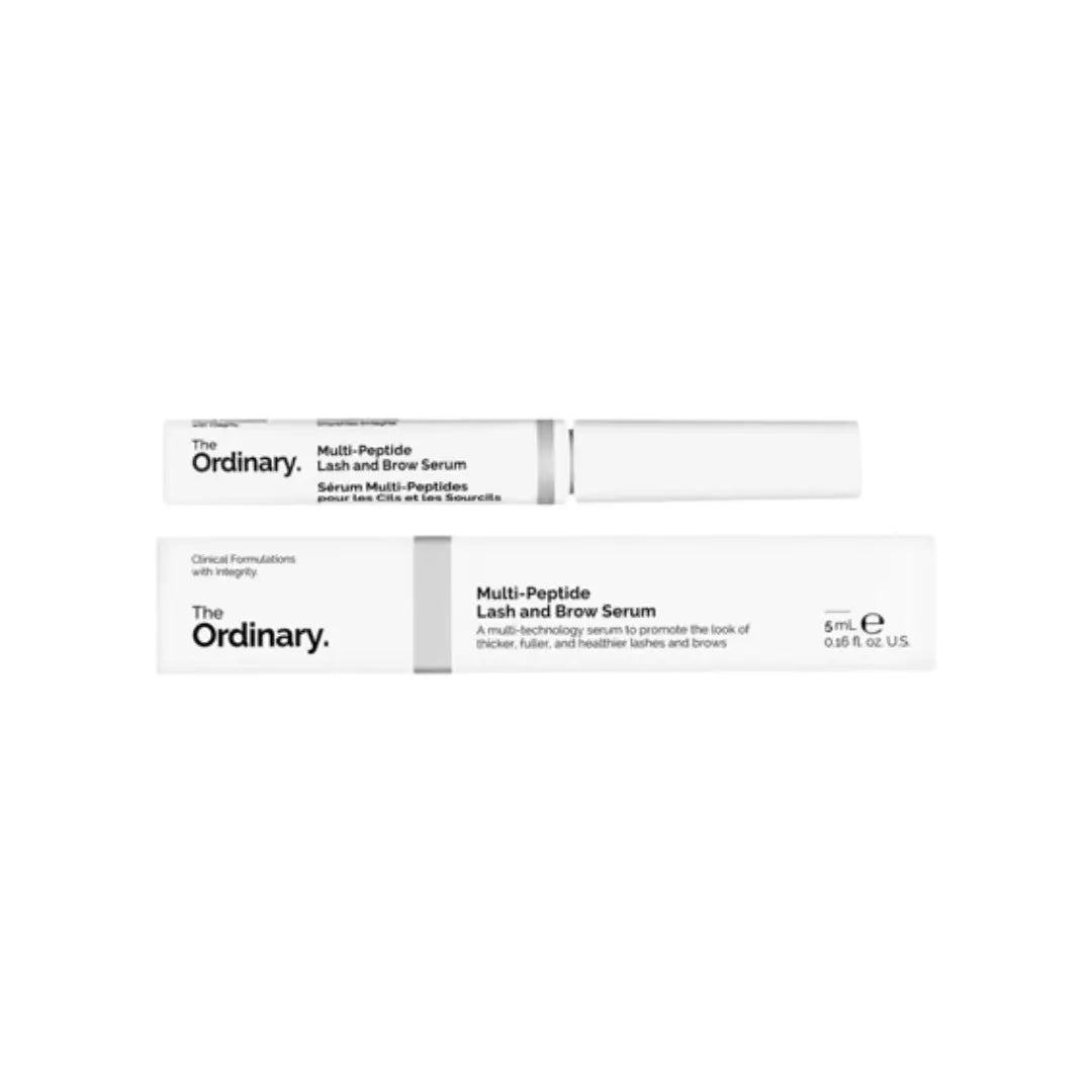 The Ordinary Multi Peptide Lash & Brow Serum 5ml – Conditioning Serum for Fuller Looking Lashes & Brows