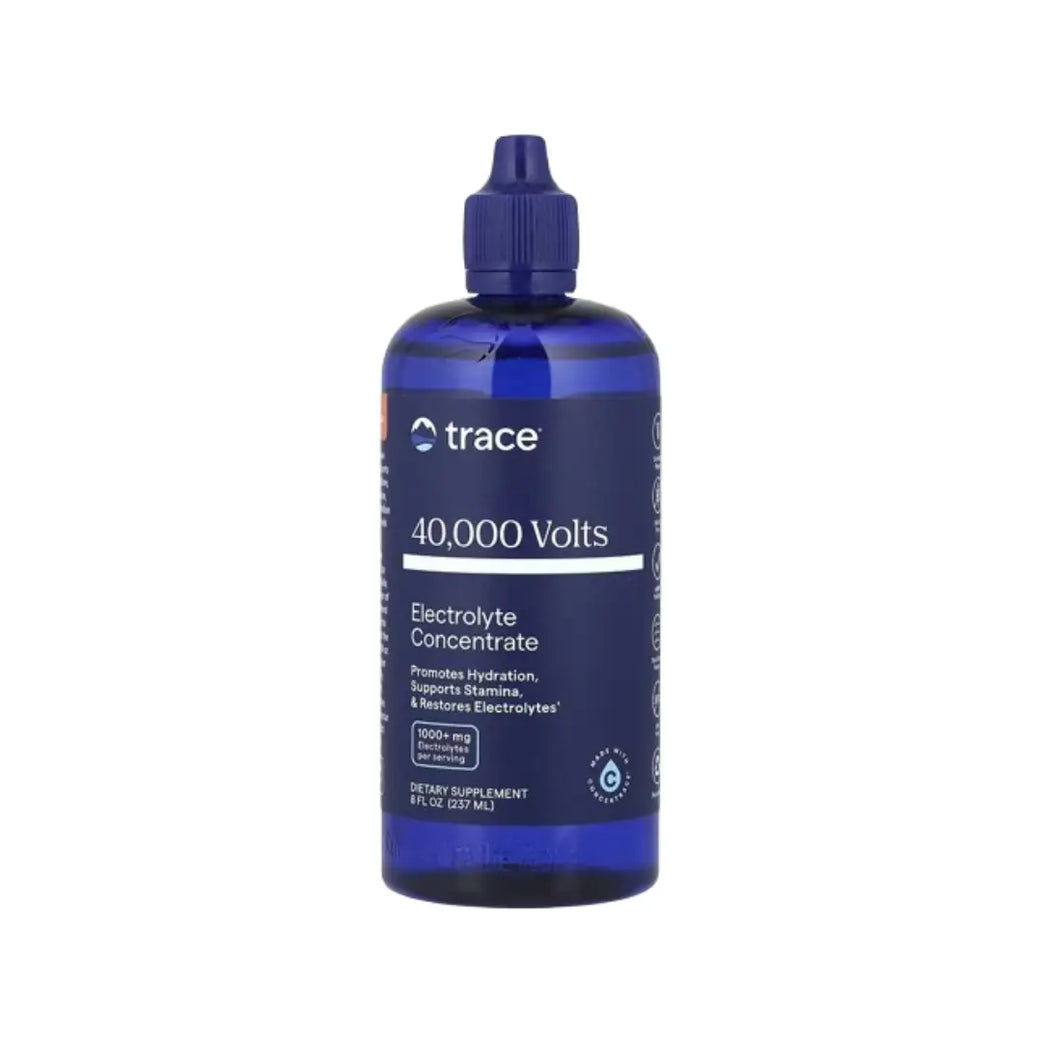 Trace Minerals 40,000 Volts Electrolyte Concentrate 237ml Liquid Electrolyte Mineral Supplement