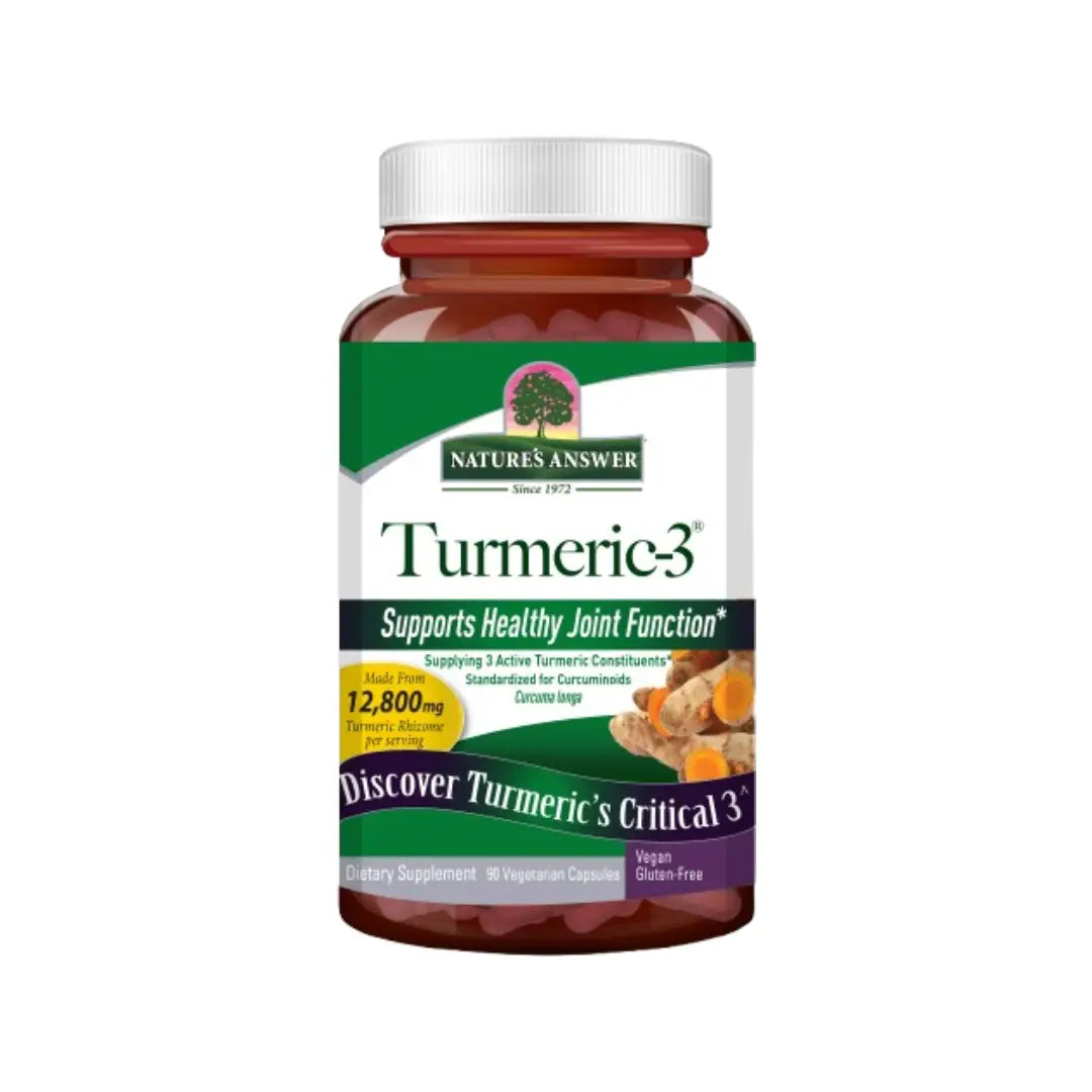 Natures Answer Turmeric 3 12800MG Cap 90s