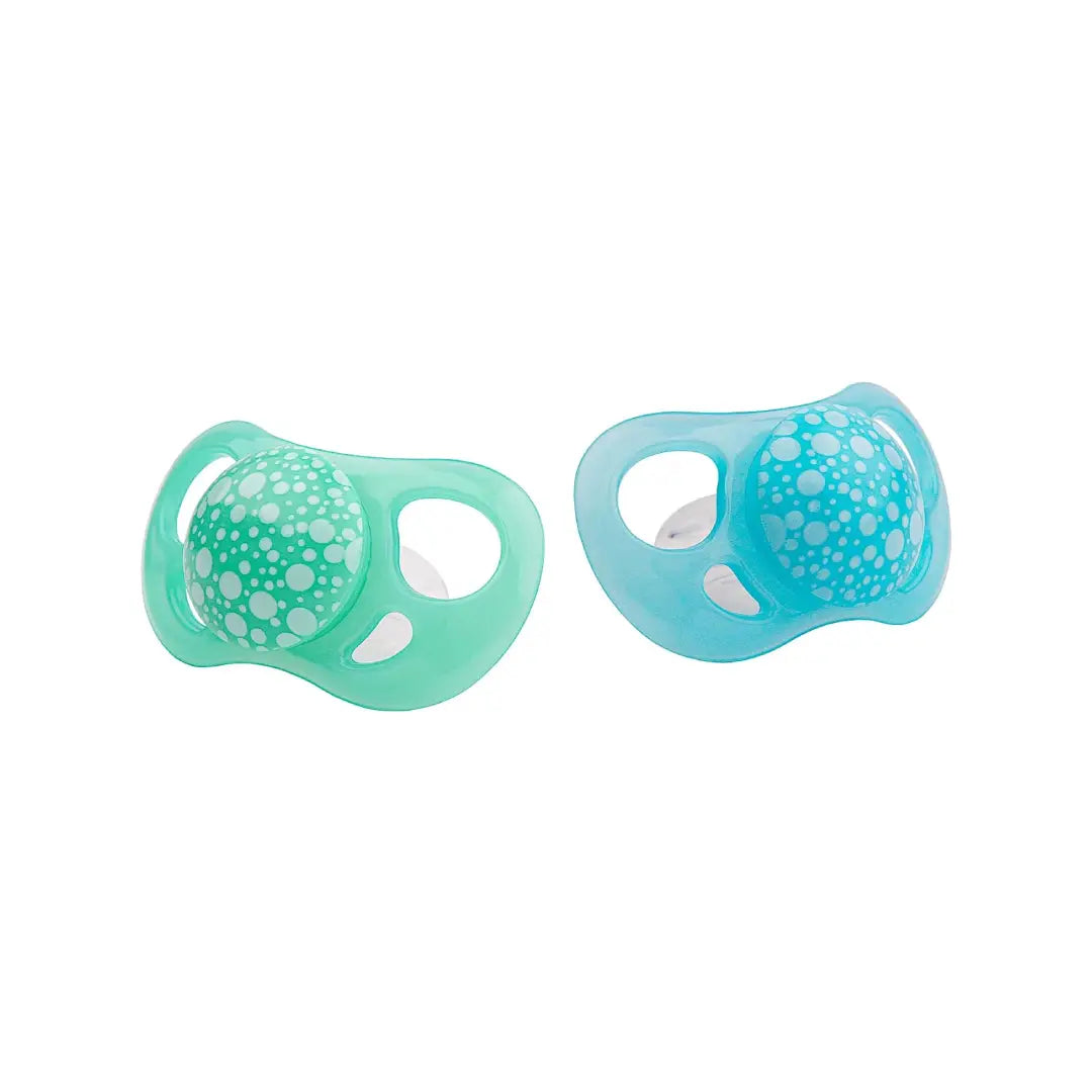Twistshake Pacifier 6+ Months Pastel Blue & Green 2 Pack 78288 – BPA-Free Baby Soothers