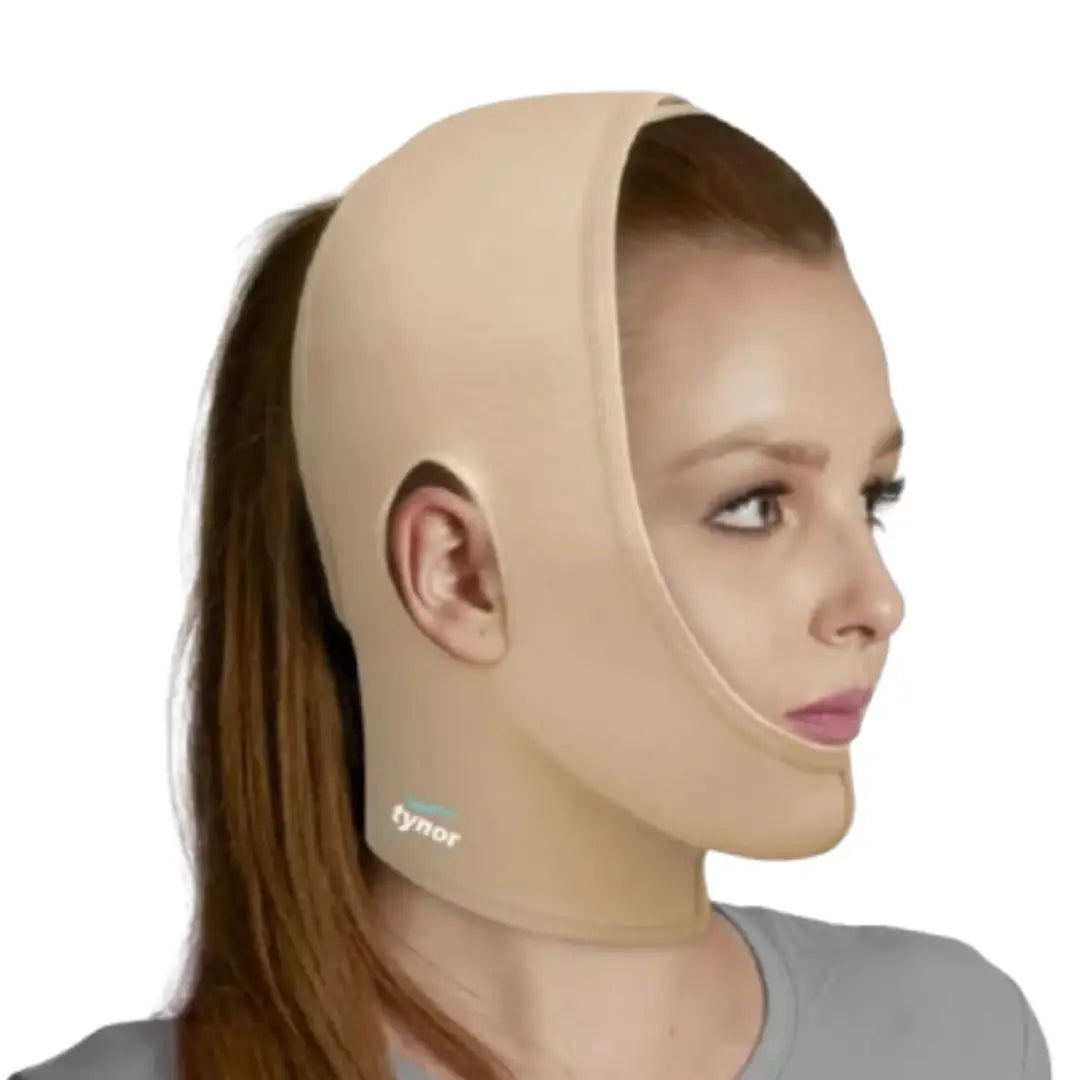 Tynor Compression Garment Face Open Hood I-85 Special front view