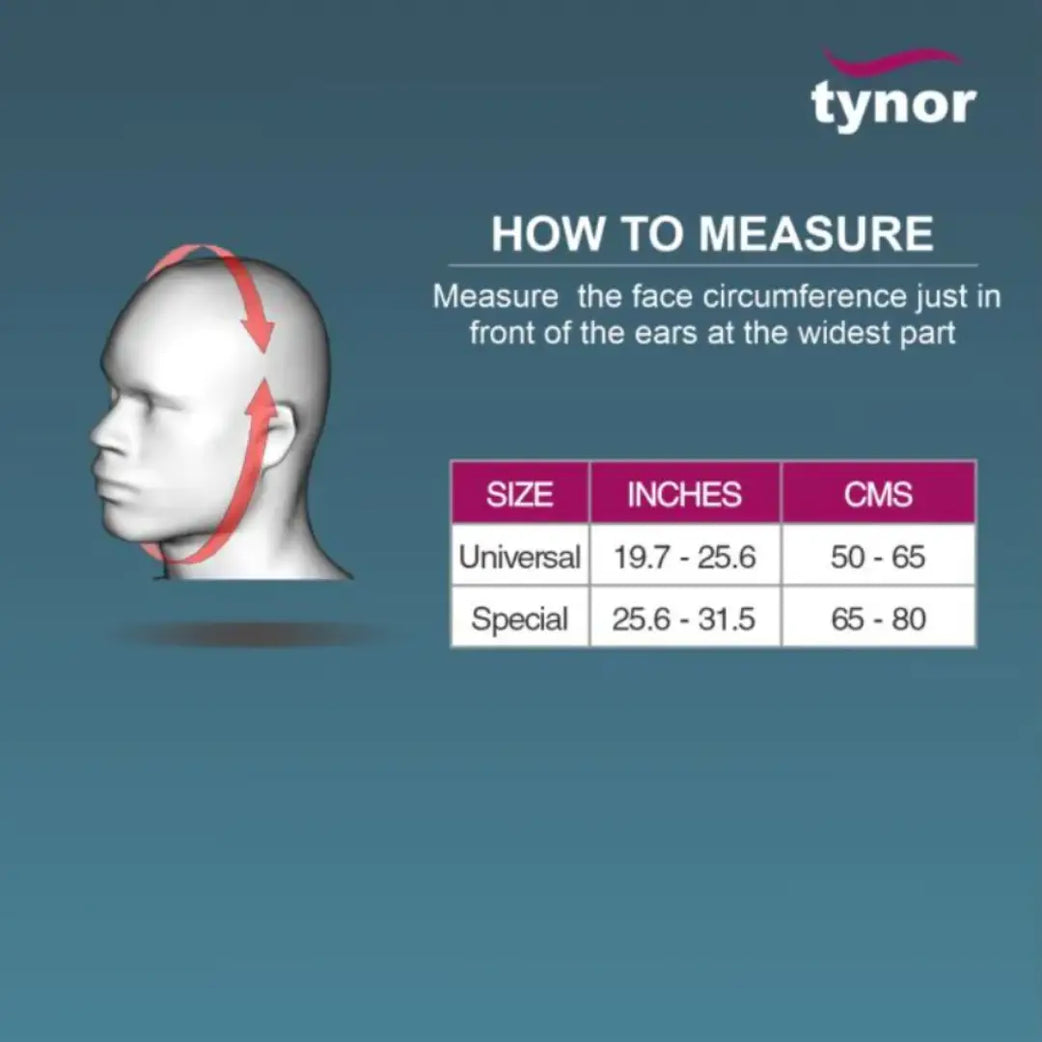 Tynor Compression Garment Face Open Hood I-85 Special front view
