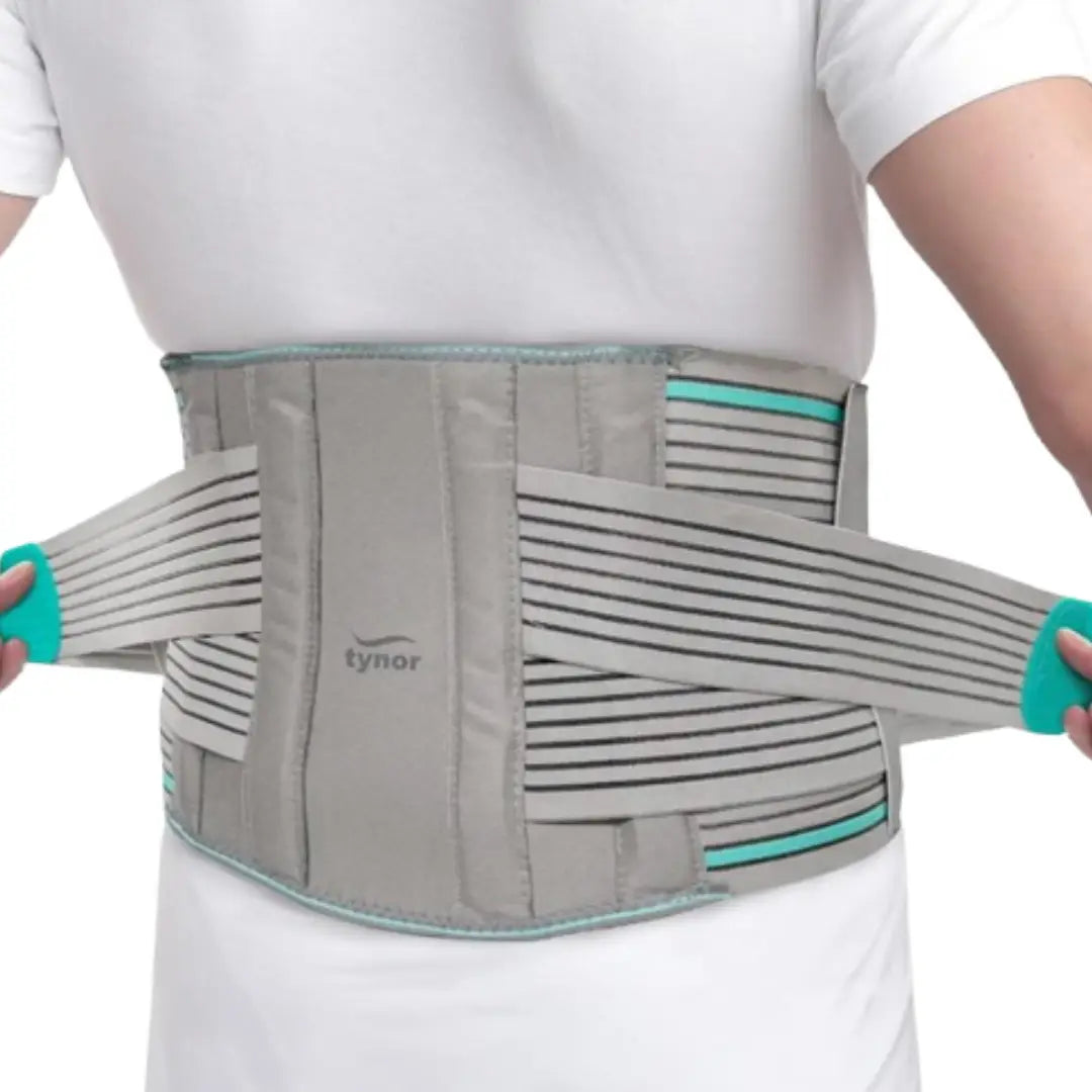 Tynor Cure lumbar belt packaging and product large size