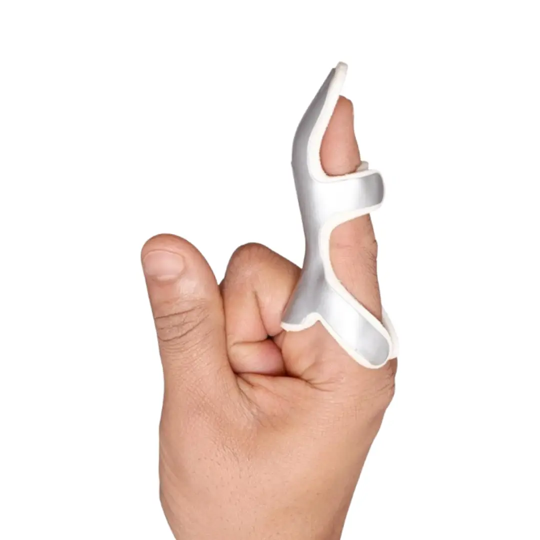 Tynor Frog Splint F-04 Large aluminum finger splint front view