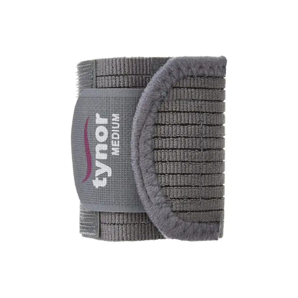 Tynor Wrist Brace with Double Lock E-05 Medium front view showing support straps