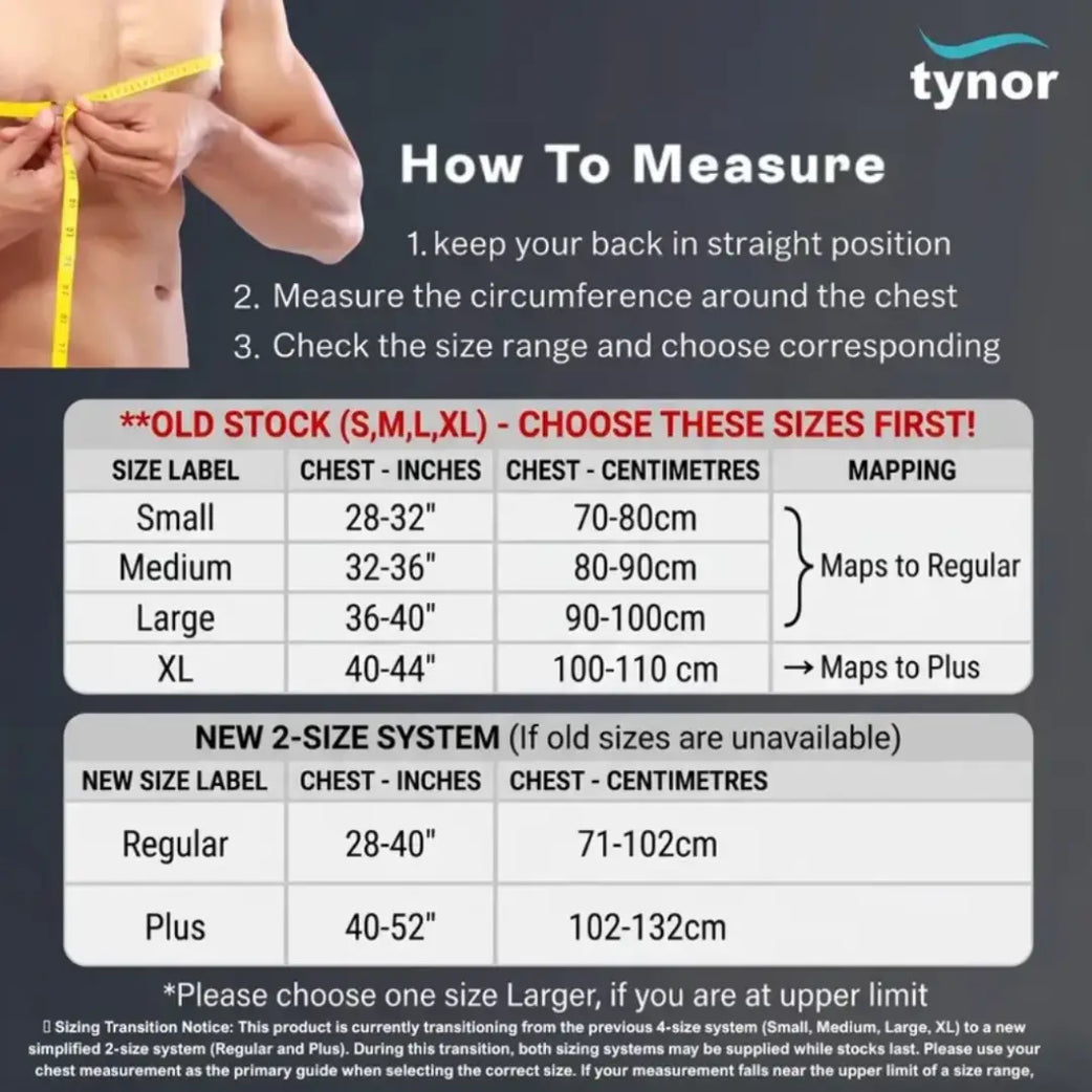 Tynor Rib Belt A-09 Regular