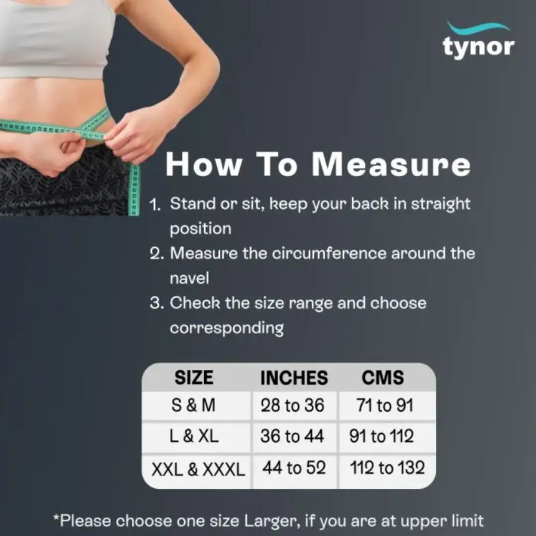 Tynor Chest Binder A-11 XXL elastic chest support belt front view