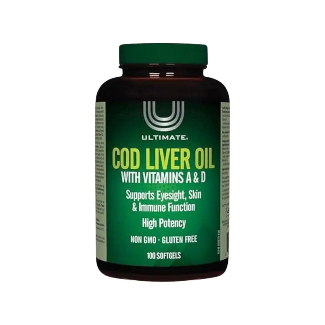 Ultimate COD Liver Oil With Vitamins A & D Softgel 100s