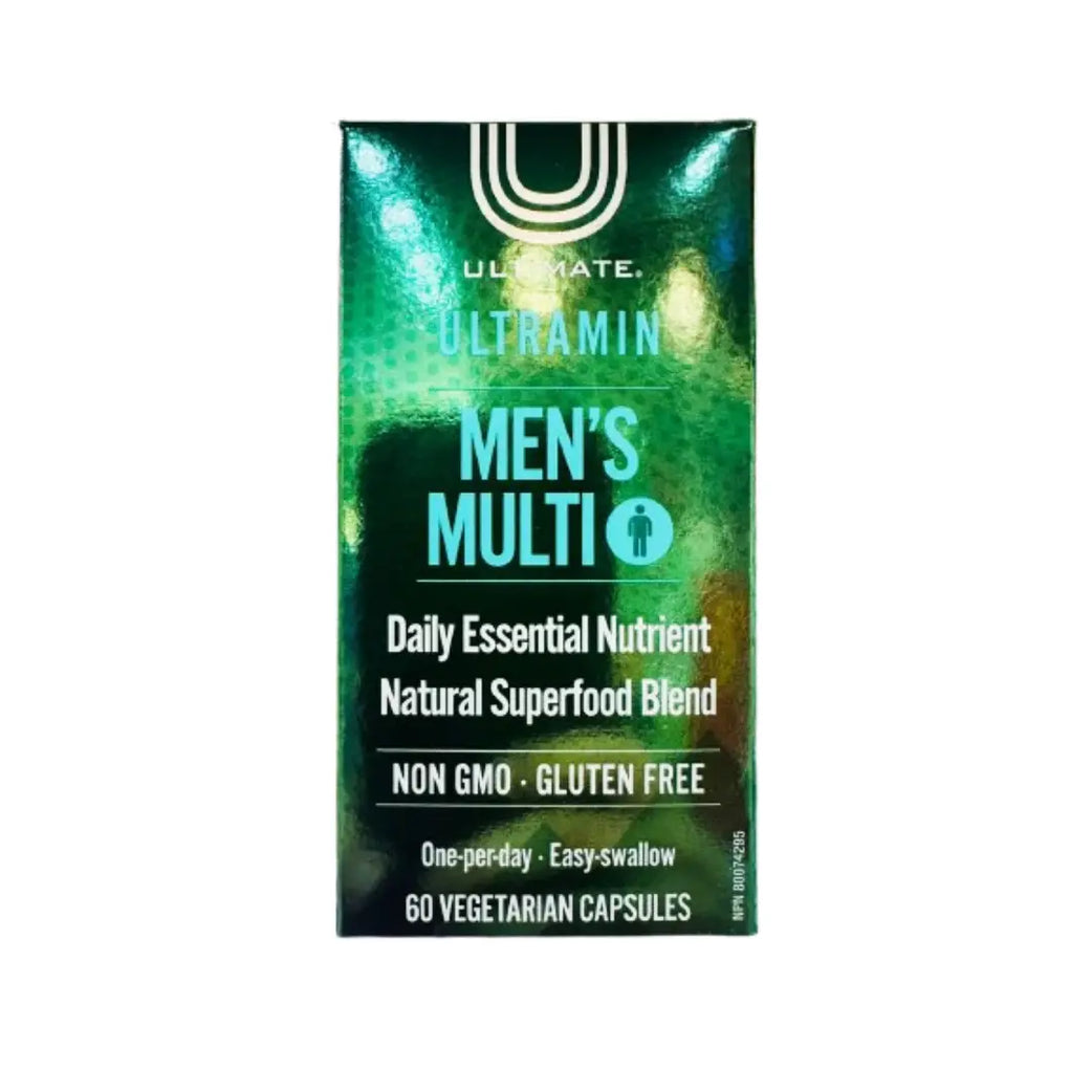 Ultimate Ultramin Men’s Capsules 60s – daily multivitamin supplement for men’s health, energy, and wellness