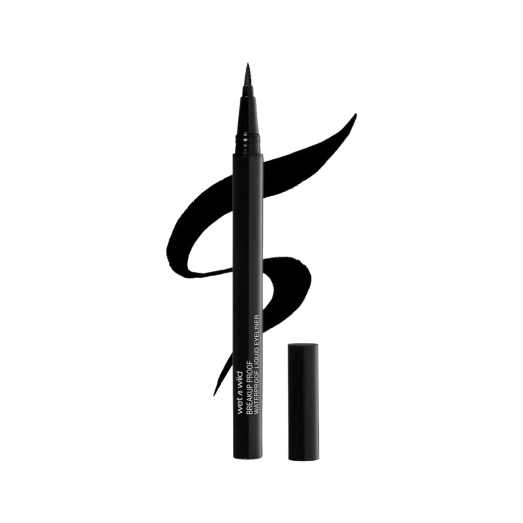 Wet N Wild Breakup Proof Liquid Eyeliner Ultra Black 63899