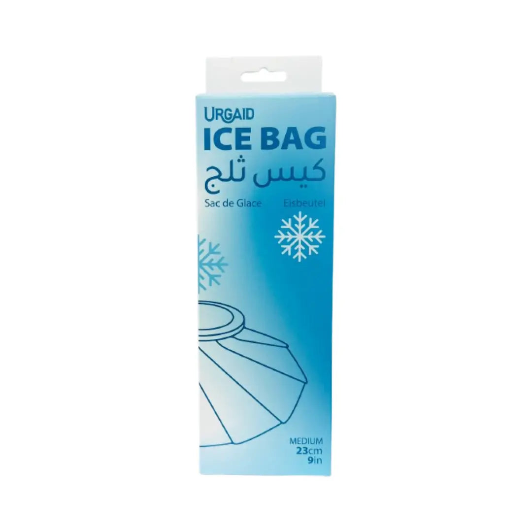 Urgaid Ice Bag 9 Inches 23cm Medium | Reusable Cold Therapy Ice Bag for Cooling Comfort