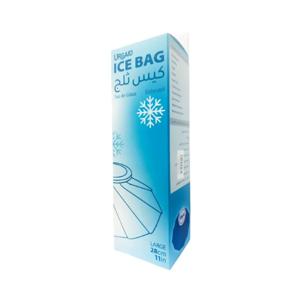 Urgaid Ice Bag 11 Inches 28cm Large | Reusable Cold Therapy Ice Bag for Cooling Comfort