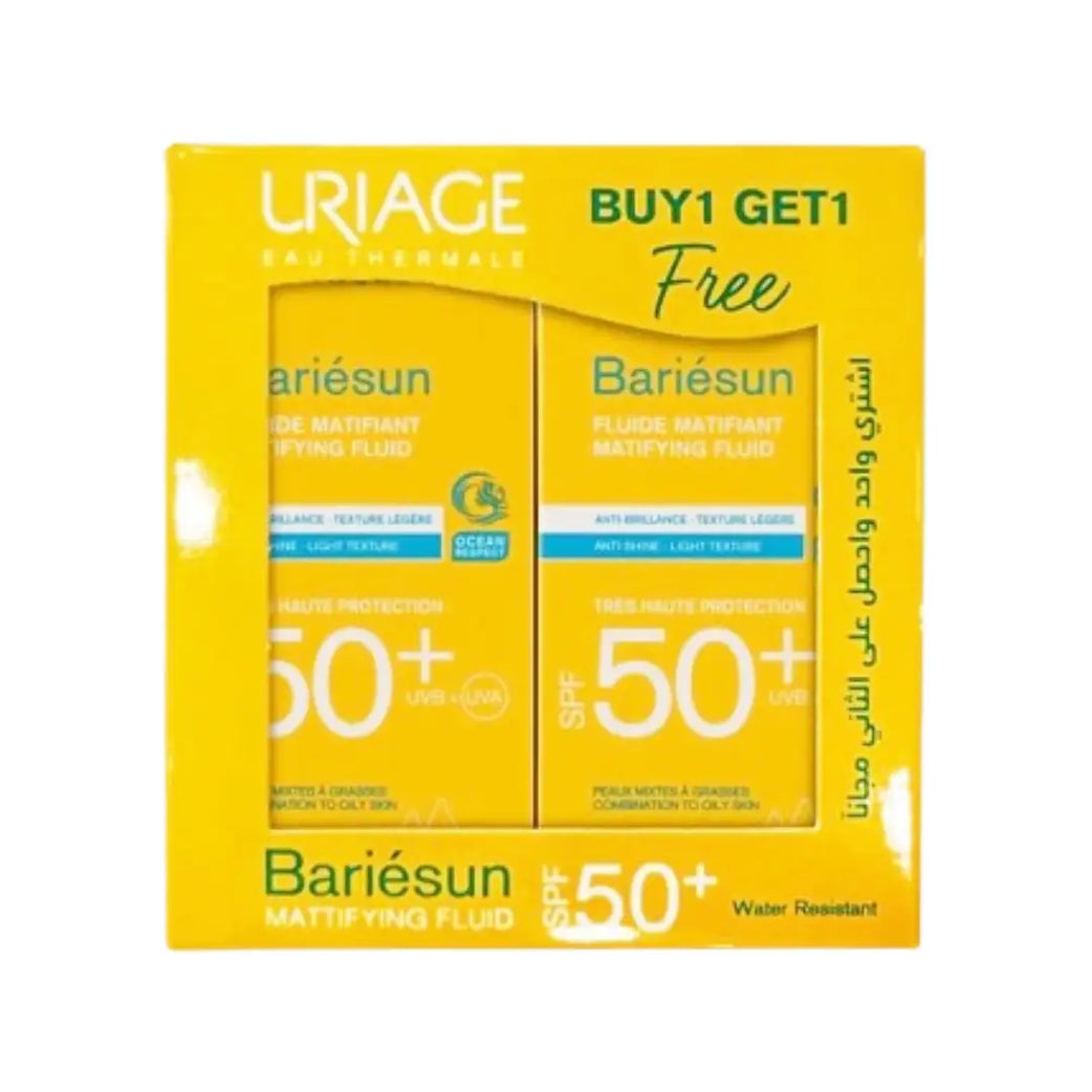 Uriage Bariesun SPF50+ Mattifying Fluid 50ML 1+1 Offer