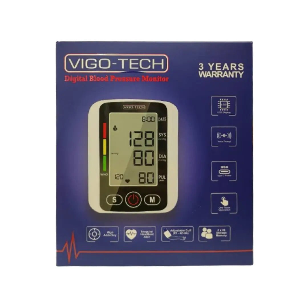 جهاز مراقبة ضغط الدم الرقمي VIGO TECH V20101