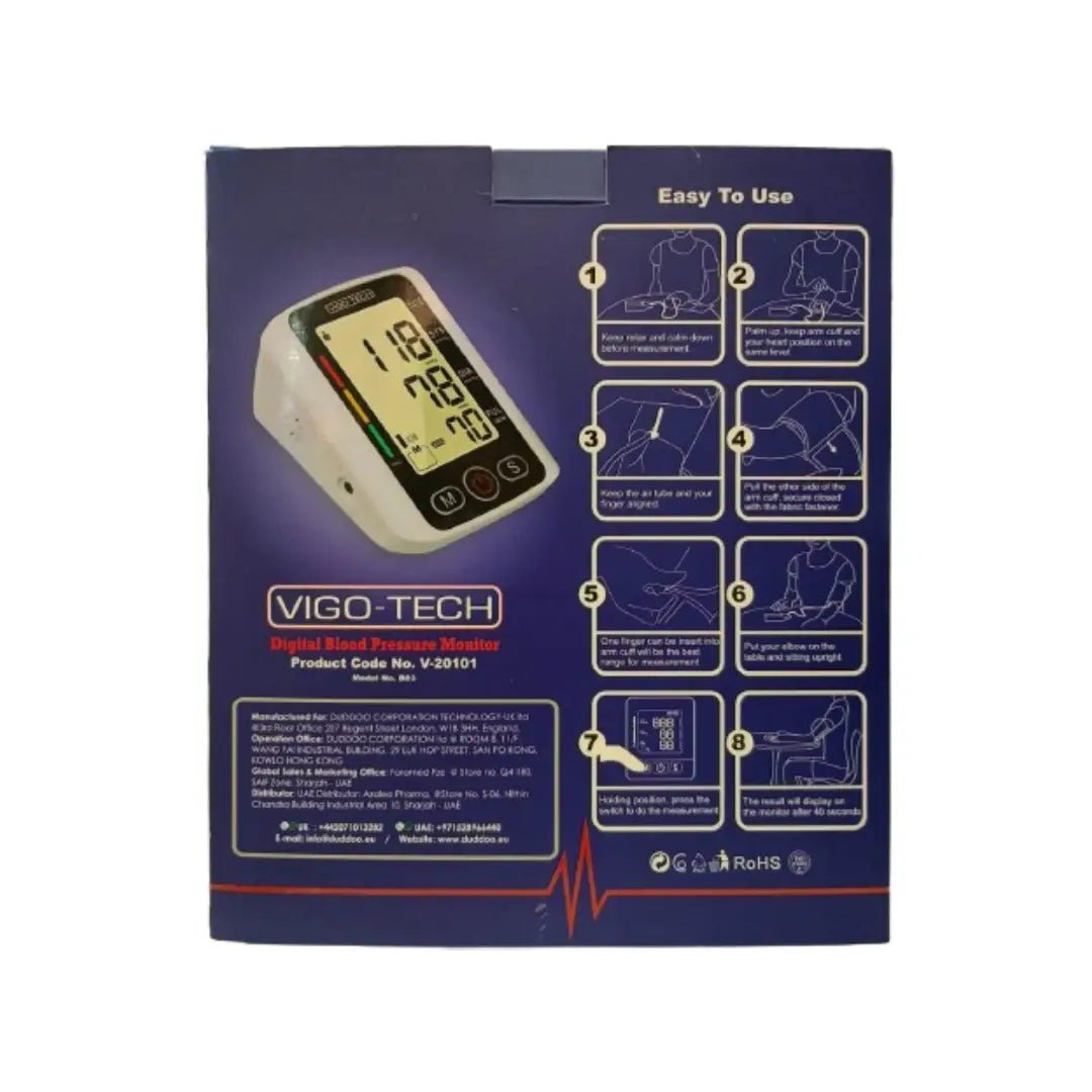 VIGO TECH Digital BP Monitor V20101