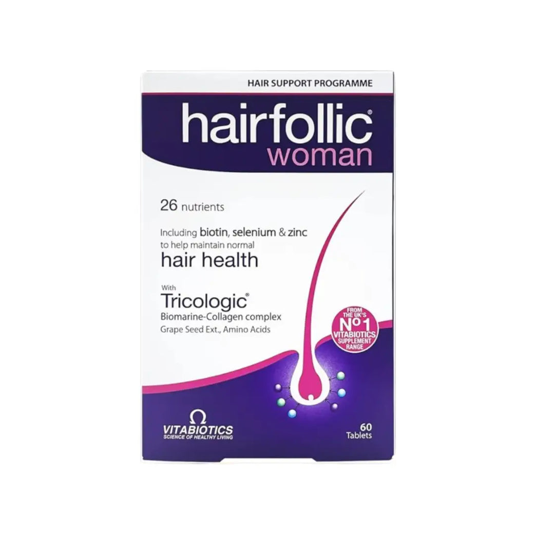 VITABIOTICS HAIRFOLLIC WOMAN TAB 60s