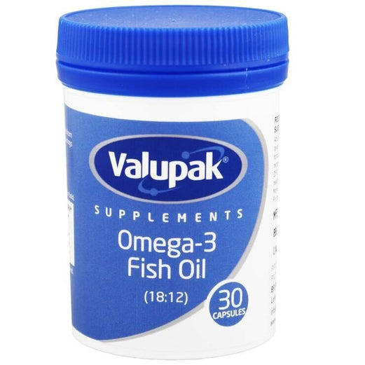 Valupak Omega 3 Fish Oil 1000mg 30's Caps