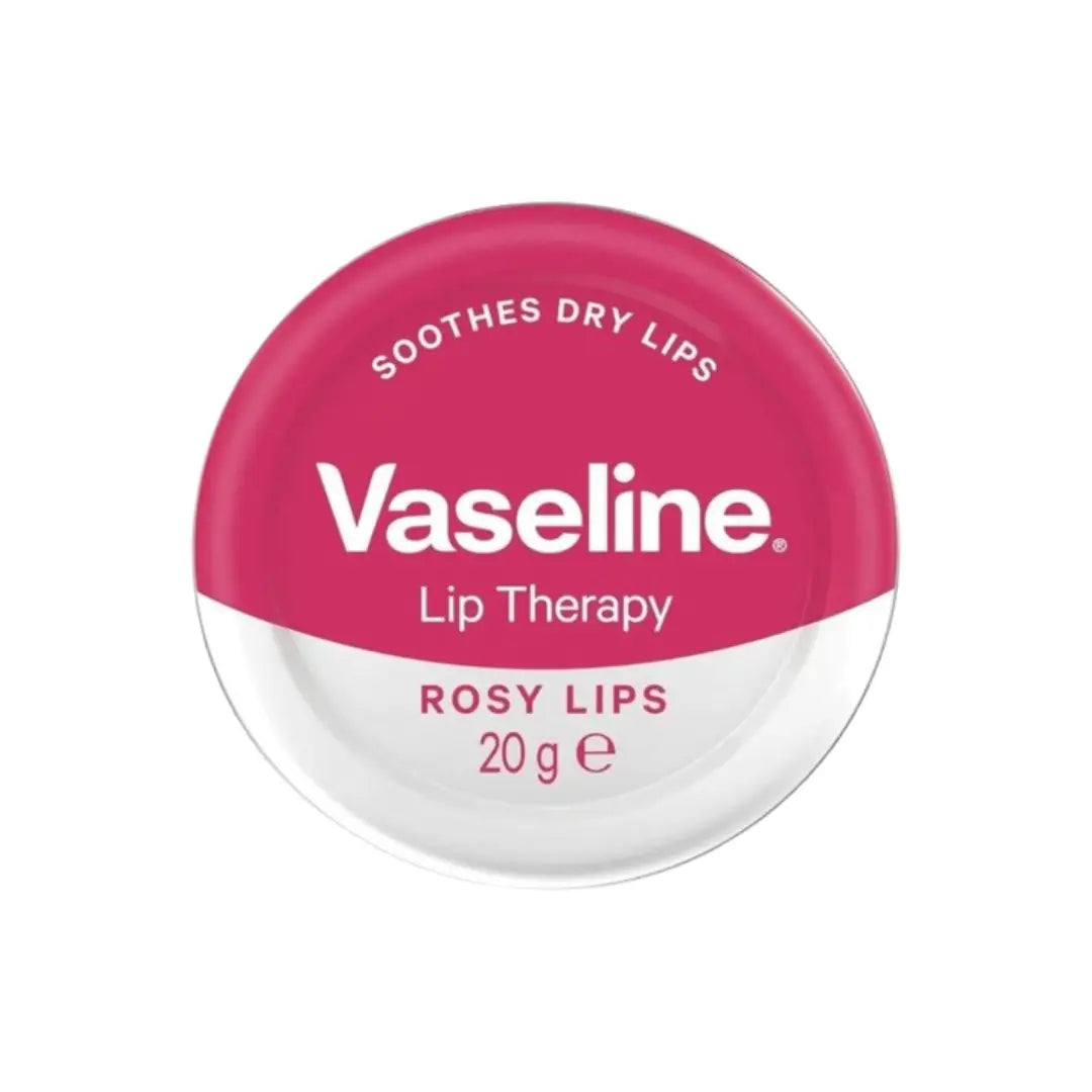 Vaseline Rosy Lip Therapy 20g moisturizing lip balm for soft pink lips