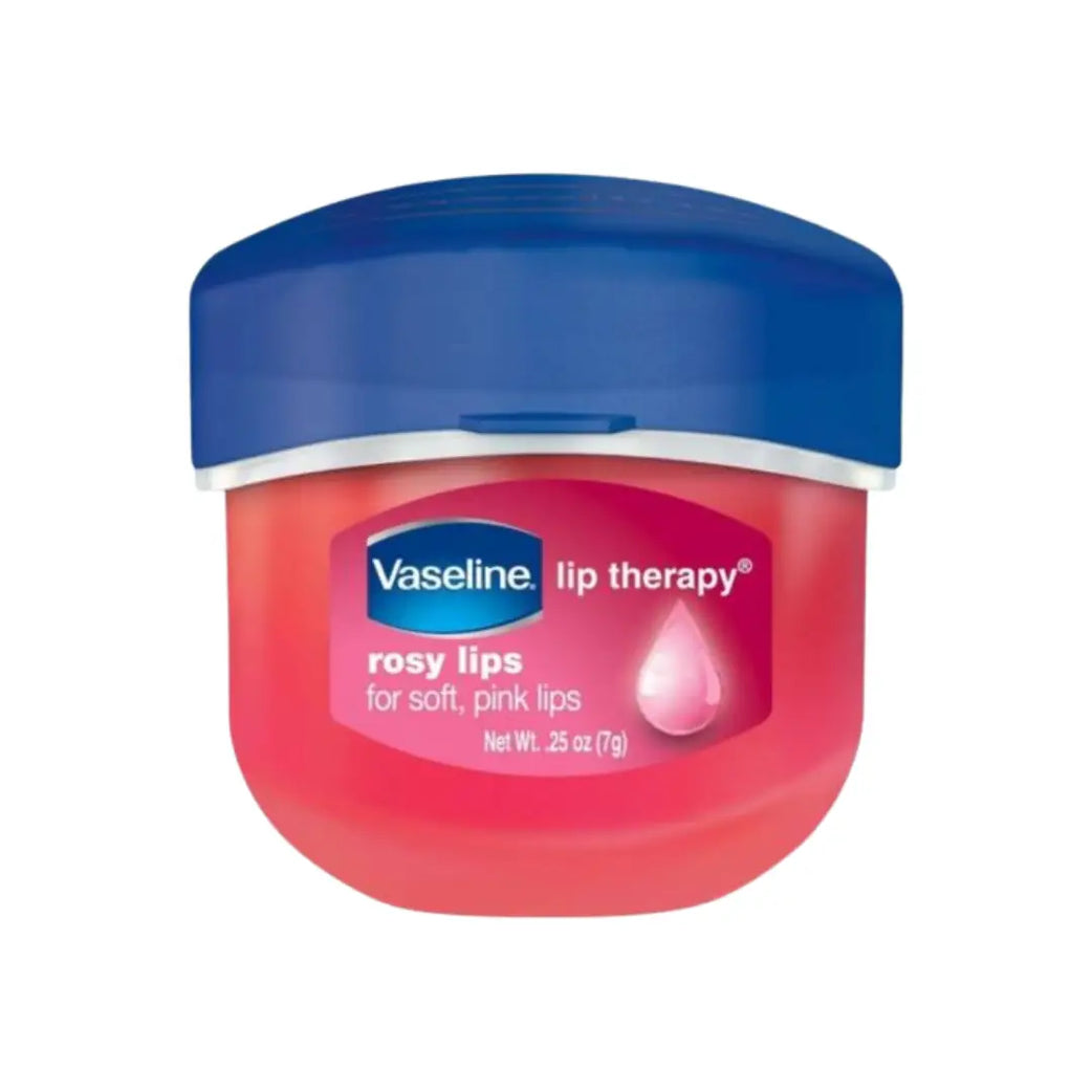 Vaseline Rosy Lips Lip Therapy 7g – Moisturizing Lip Balm with Light Tint